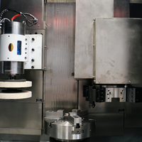 Moteur de tour vertical CNC pour le traitement efficace de la coque Vortex de roue de traction de moyeu de roue