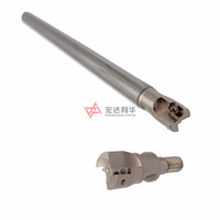 Barre d'ombrage Anti-Vibration en carbure, diamètre de la barre d'alésage de MFT-08-100-M4 cylindre avec trou de refroidissement, haute qualité