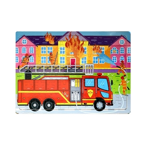 Rompecabezas Educativo para Niños de 2 a 4 Años, <span class=keywords><strong>Mapa</strong></span> del Mundo en Caja de Hierro, Hecho de Madera y Papel - Product Image 2