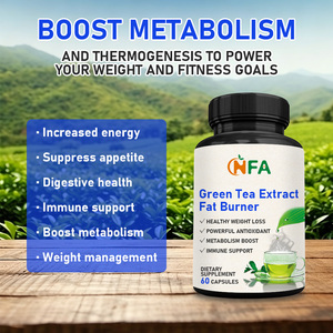 Cápsulas de Extracto de Té Verde OEM ODM para Quemar Grasa, con Té Verde para Apoyar la Pérdida de Peso, Antioxidante, Inmunitario, Metabolismo, Supresor del Apetito - Product Image 5
