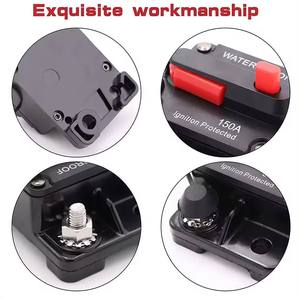 Interruptor de Circuito de 30A 40A 50A 60A 70A 80A 100A 120A 150A 200A 250A 300A AMP, Fusible Reajustable, 12-48V DC, para Auto, Barco, Impermeable - Product Image 2