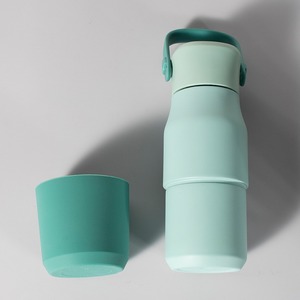 Botella de agua Silverjet de acero inoxidable de 400ml, 700ml, 900ml, aislada al vacío, térmica, para gimnasio, oficina, regalo. - Product Image 3