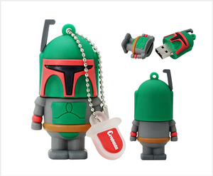 2024新しい1GB2GBスタート戦争漫画シリコンUSBドライブ、4GB漫画USBサムドライブクラス10,1GB-2テラバイト漫画キャラクターUSBフラッシュドライブ - Product Image 4