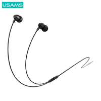 EP-47 USAMS Harga Murah Kabel Earphone Headphone Handsfree Mic 3.5Mm Stereo Suara Headset Earbud