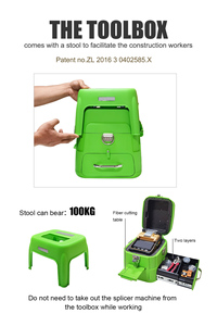 Máquina de Empalme de Fibra Óptica AI-8C con Alineación Automática del Núcleo y Baja Pérdida para Equipos de Red FTTH - Product Image 3