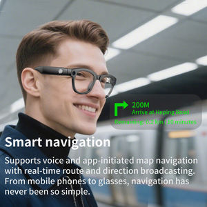 Gafas inteligentes Ai Examen Ai Eye Glass Traductor Conversación de voz en tiempo real Tomar foto Video Reproducir música Gafas inteligentes - Product Image 4