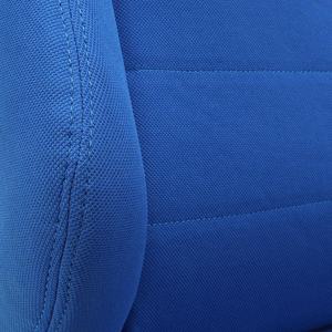 Sièges baquets de course en tissu Sièges de course universels Paire de sièges sport réglables avec curseurs - Product Image 4