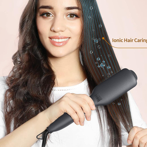 Brosse lissante chauffante en céramique à ions négatifs pour des cheveux lisses et sans frisottis – Prête à l'emploi - Product Image 6