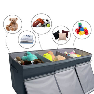 Caja de almacenamiento de impresión de tamaño personalizable, caja de almacenamiento de ropa y tela para el hogar, caja de almacenamiento de juguetes plegable multifuncional grande - Product Image 3