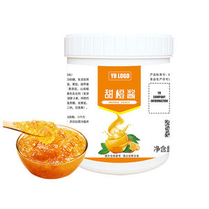 Confiture d'orange fraîche 1,3 kg avec sucre pour la production de sirop de bubble tea et de jus - Product Image 1