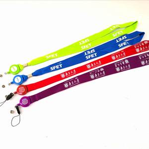 Lanière en polyester écologique arc-en-ciel à transfert thermique, imprimée, changeant de couleur, pour cartes d'identité, cadeaux promotionnels et d'affaires – Meilleures ventes - Product Image 4