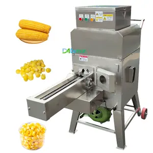 professional sweet corn sheller thresher fresh corn threshing machine corn cob seeds separating removing machine