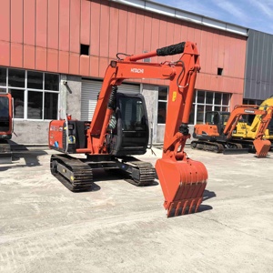 Mini-excavatrice sur chenilles Hitachi ZX60 2020 de 6 tonnes pour l'exploitation minière, godet de 1,1 m, puissance de 100 kW, bon état, haute efficacité - Product Image 3
