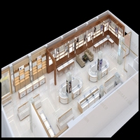 Meubles de luxe pour opticiens, présentoir à lunettes, service de conception de boutique tout-en-un, table de présentation de lunettes pour centre commercial