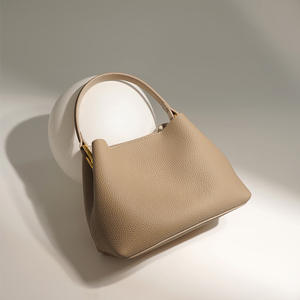 Sac seau mini pour femme, doublure simple couche de haute qualité, doux, avec poignée, pour légumes, porté épaule ou croisé - Product Image 2