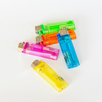 Haute Qualité BI J2/J2 Flint Allume-cigare Mini Maxi Rechargeable Briquet À Gaz Plateau 50pcs Classique Matière Plastique Camping