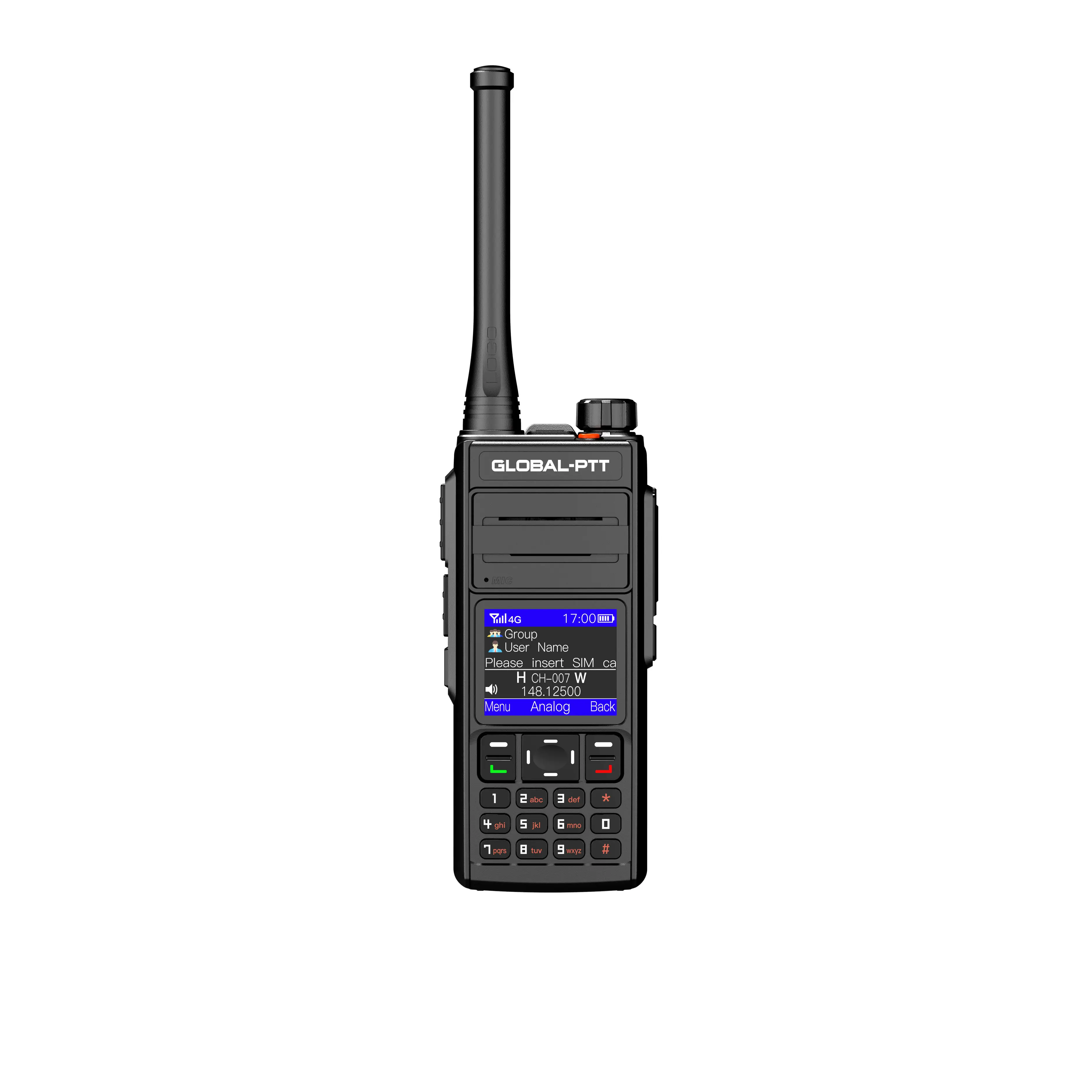 Global-ptt G8 PoC Radio Dual Mode 4G LTE VHF UHF Radio a due vie Walkie talkie Intercom comunicazione Wireless a lungo raggio 5000km