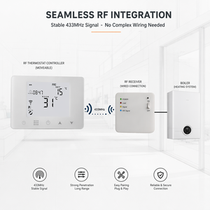 <span class=keywords><strong>Opentherm</strong></span>-termostato de habitación inalámbrico programable, Caldera de calefacción de agua - Product Image 4