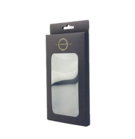 Boîte en plastique écologique recyclable de luxe avec logo personnalisé pour étui de téléphone portable