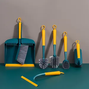 Home Clean Gadgets Kitchen Dish Pot Cleaning Brush Shoe Clothes Washing Brush Window Squeegee Kit