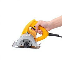 Scie circulaire électrique portable avec garde de protection, base métallique et guide réglable pour la découpe manuelle en construction (OEM)