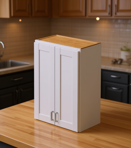 Mobiletto da parete Sunique 24x36 pollici, mobiletto moderno per cucina con anta in PVC e struttura in MDF per uso cucina - Product Image 2