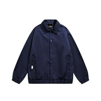 Veste d'entraîneur en Nylon imperméable pour homme, conception personnalisée, mode, vente en gros, Offre Spéciale