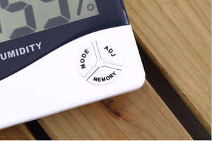 Termometro Digitale Igrometro con Display LCD, <span class=keywords><strong>Misuratore</strong></span> Elettronico di <span class=keywords><strong>Temperatura</strong></span> <span class=keywords><strong>e</strong></span> <span class=keywords><strong>Umidità</strong></span> per Interni - Product Image 4