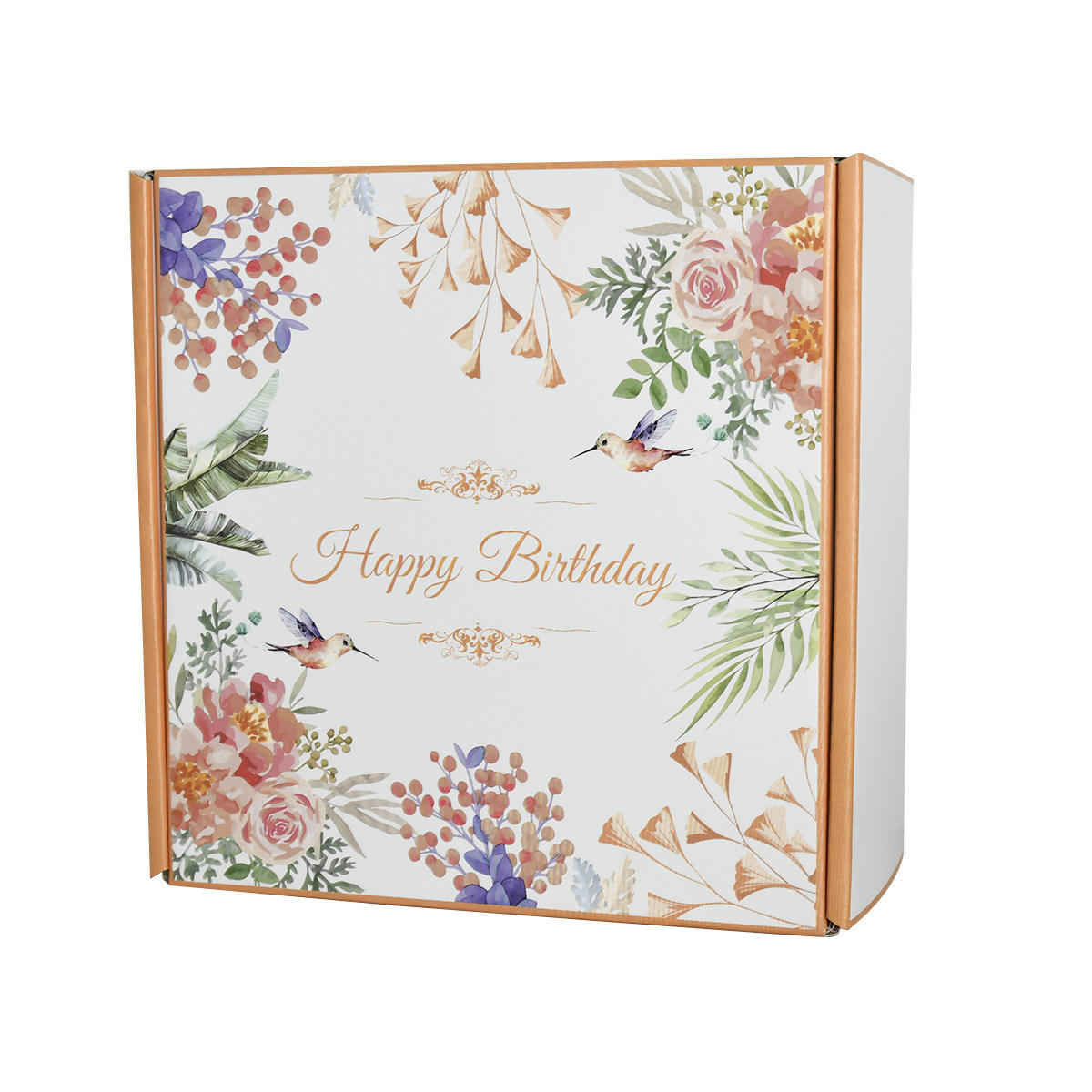Flower Aircraft Box Birthday Model (about 20.5*20.5*9.5)
