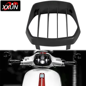 XXUN 오토바이 전조등 커버 가드 프로텍터 그릴 Vespa Sprint 50/125/150 2016 2017 2018 2019 2020 2021 2022