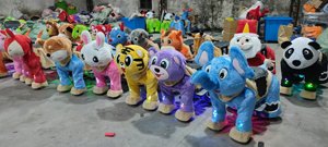 <span class=keywords><strong>Happy</strong></span> Island-Viaje de felpa para niños, juguete de felpa con batería eléctrica, animales en ruedas, <span class=keywords><strong>2022</strong></span> - Product Image 6