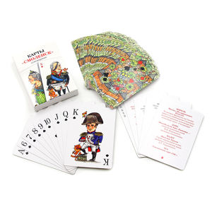 新款复古54张俄罗斯扑克牌甲板传统扑克扑克牌 - Product Image 5