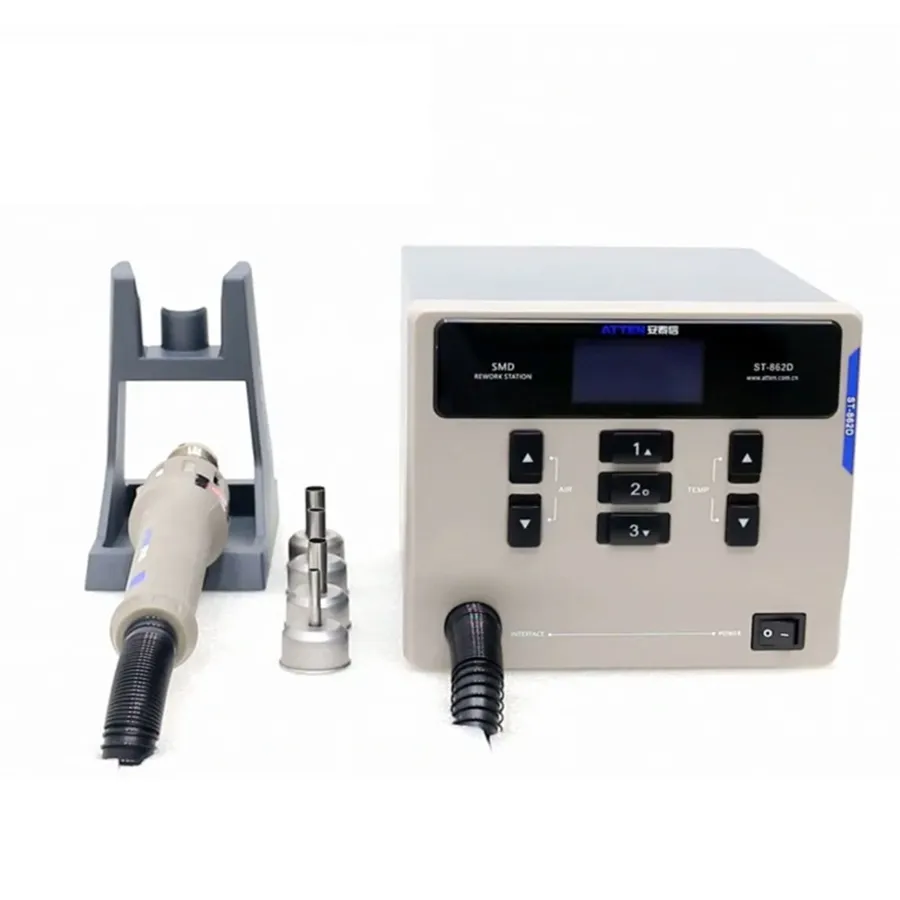 ST-862D Fast Heating-up Intelligent Soldering Station Heater Core Temperature Control Mobile Phone Repair Desoldering Station