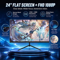 Monitor LCD de Escritorio para Juegos y Negocios de Alta Definición de 24 Pulgadas IPS 240Hz con Tiempo de Respuesta de 1ms, 2K/4K, 120% SRGB, Amplio Ángulo de Visión y Sin Bordes