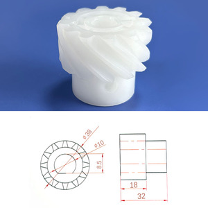 Engranajes de Plástico para la Máquina de Arenado Universe Poly Yongneng, Engranaje Helicoidal de 10 <span class=keywords><strong>Velocidades</strong></span> de PVDF y PE - Product Image 2