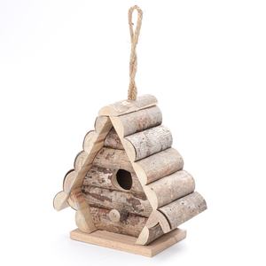 Op Maat Gemaakte Groothandel Hangende Vogelhuisje Buiten Of Binnen Natuur Houten Huisdierenhuizen - Product Image 3