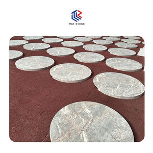 โต๊ะทรงกลมหินอ่อนสีขาวสำหรับโครงการโรงแรมวิลล่า TMZ การออกแบบที่ทันสมัยสำหรับโครงการโรงแรมวิลล่า fior Di Bosco - Product Image 3