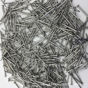 Clous ronds en acier inoxydable 50 mm à tige lisse et pointe acérée pour le travail du bois et l'usage domestique - Product Image 1