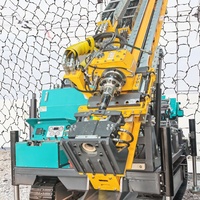 Foreuse diamantée sur chenilles diesel de 600 m de profondeur à prix d'usine avec moteur et pompe pour l'échantillonnage minier – Marché Brésilien
