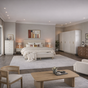 Luxury Modern Bedroom Furniture Sets for Whole <b>House</b> Customization King <b>Bed</b> Size Wood Material - Product Image 2