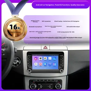 Navigatore GPS per auto <span class=keywords><strong>VW</strong></span> Magotan, Sagitar, Touran, Tiguan, Jetta, <span class=keywords><strong>Polo</strong></span>, con funzione di retromarcia, CarPlay, Android Auto, radio FM stereo. - Product Image 2
