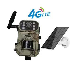 Live Stream 4K Video APP Control Trail Camera Cloud Service 4G Cellular Mobile 48MP IP66 Wildlife Hunting Cameras Night Vision