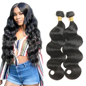 Online wholesale hair in bulk 10a 12a virgin hair vendors cheap body wave Brazilian hair extensions with closure frontal