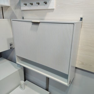 Đa Chức năng gấp treo tường máy tính xách tay bàn viết bảng với kệ lưu trữ cho nhà văn phòng treo tường bảng - Product Image 6