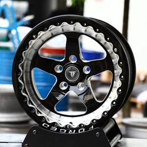 Par de Ruedas Forjadas 4x4 Todoterreno con Anillo Beadlock para Carreras de Arrastre, para Chevrolet Camaro, <span class=keywords><strong>Corvette</strong></span> y Holden Commodore - Product Image 2