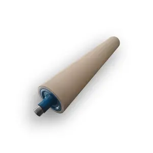silicone rubber covered roller for corona machine voltage and ozone resistant silicone rubber roll