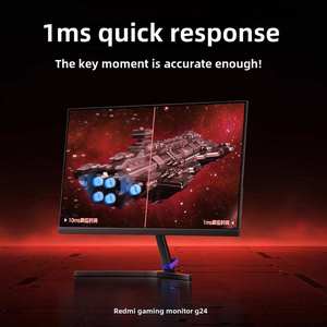 Monitor REDMI G24 Original CN de 23.8 Pulgadas, Frecuencia de Actualización de 165 Hz, Resolución de 1920x1080, 300 Nits, Monitor para Juegos A24FAA-RG - Product Image 4