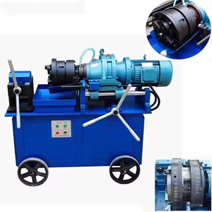 Semi-<strong>automatic</strong> Cnc Copper Iron Aluminum Pipe Tube Screw <strong>Thread</strong> <strong>Rolling</strong> <strong>Machine</strong> Price - Product Image 1