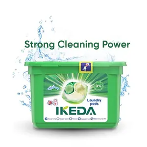 IKEDA laundry capsule pods 3 in 1 making machine washing detergent liquid detergent laundry pods capsules