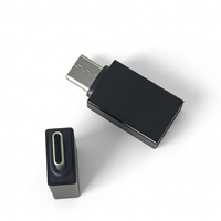 Adaptateur USB C vers USB, coque en alliage d'aluminium, protection contre les courts-circuits, compatible MacBook Type-C, tout neuf